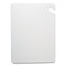 San Jamar Cut-N-Carry Color Cutting Boards, Plastic, 20w x 15d x 1/2h, White SAN CB152012WH - alternate 1